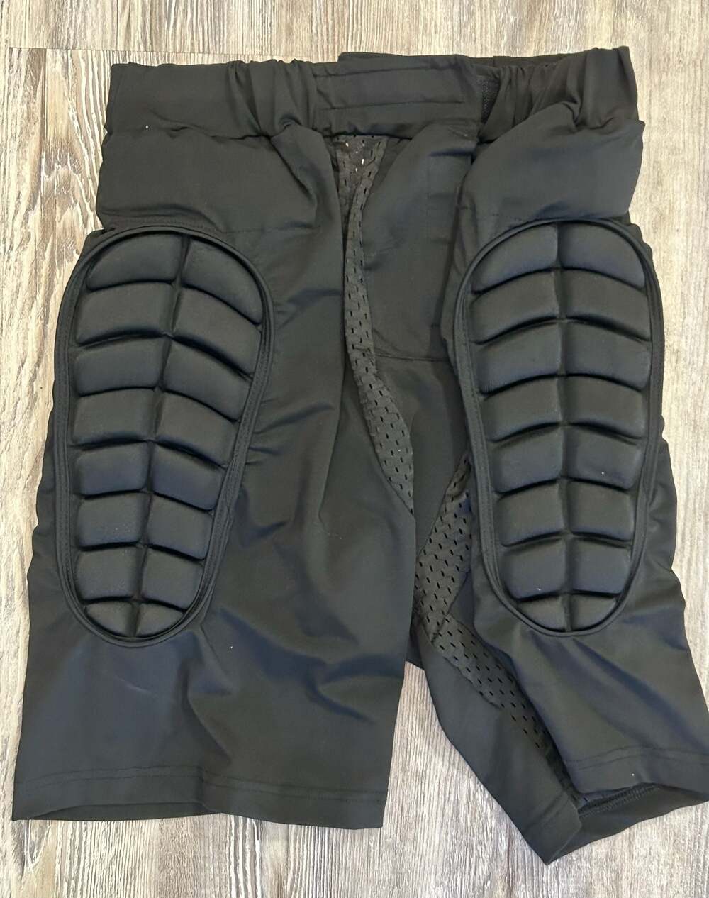 Protective Padded Impact Shorts Black Size XL